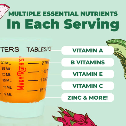 Liquid Morning Multivitamin + Hair Growth（Dragon Fruit Melon）